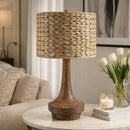 Hospitality furniture - Braided Shade Accent Table Lamp - www.oroatrade.com