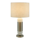 Hospitality furniture - Silver Wrapped Marble Table Lamp - www.oroatrade.com