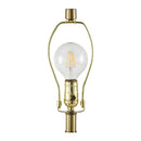 Contract furniture - Gold Wrapped Marble Table Lamp - www.oroatrade.com