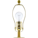 Contract furniture - White Linen Modern Table Lamp - www.oroatrade.com