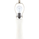 Hospitality furniture - White Concrete Linen Table Lamp - www.oroatrade.com