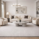 Modern furniture - Hand-Loomed Square Pattern Carpet - www.oroatrade.com