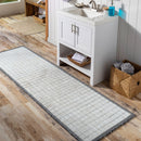 Modern furniture - Hand-Loomed Square Pattern Table Runner - www.oroatrade.com