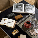 Modern furniture - Hand-Loomed Square Pattern Table Runner - www.oroatrade.com