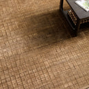 Modern furniture - Hand-Loomed Square Pattern Table Runner - www.oroatrade.com