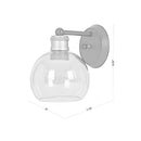 Hospitality furniture - Round Champagne Glass Wall Lamp - www.oroatrade.com