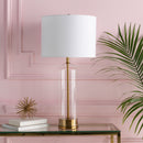 Hospitality furniture - Clear Glass Body Table Lamp - www.oroatrade.com