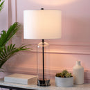 Hospitality furniture - Clear Glass Body Table Lamp - www.oroatrade.com