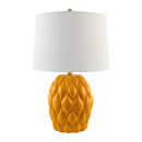 Hospitality furniture - Reliefed Ceramic Accent Table Lamp - www.oroatrade.com