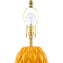 Hospitality furniture - Reliefed Ceramic Accent Table Lamp - www.oroatrade.com