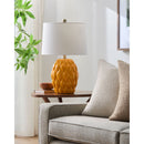 Hospitality furniture - Reliefed Ceramic Accent Table Lamp - www.oroatrade.com