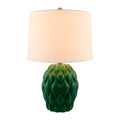 Hospitality furniture - Reliefed Ceramic Accent Table Lamp - www.oroatrade.com