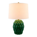Hospitality furniture - Reliefed Ceramic Accent Table Lamp - www.oroatrade.com
