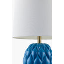 Hospitality furniture - Reliefed Ceramic Accent Table Lamp - www.oroatrade.com