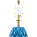 Hospitality furniture - Reliefed Ceramic Accent Table Lamp - www.oroatrade.com