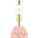 Hospitality furniture - Reliefed Ceramic Accent Table Lamp - www.oroatrade.com