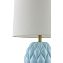 Hospitality furniture - Reliefed Ceramic Accent Table Lamp - www.oroatrade.com