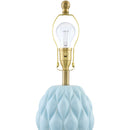 Hospitality furniture - Reliefed Ceramic Accent Table Lamp - www.oroatrade.com