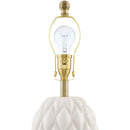 Hospitality furniture - Reliefed Ceramic Accent Table Lamp - www.oroatrade.com