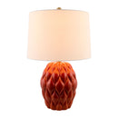 Hospitality furniture - Reliefed Ceramic Accent Table Lamp - www.oroatrade.com