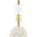 Hospitality furniture - Reliefed Ceramic Accent Table Lamp - www.oroatrade.com