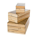 Hospitality furniture - Natural Bamboo Garden Box Set (3) - www.oroatrade.com