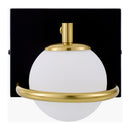 Hospitality furniture - Gold Ring Glass Wall Lamp - www.oroatrade.com