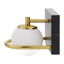 Hospitality furniture - Gold Ring Glass Wall Lamp - www.oroatrade.com