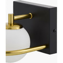 Hospitality furniture - Gold Ring Glass Wall Lamp - www.oroatrade.com