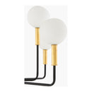 Contract furniture - 10-Light White Glass Chandelier - www.oroatrade.com
