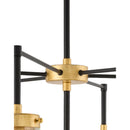 Hospitality furniture - 9-Light Clear Glass Chandelier - www.oroatrade.com