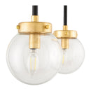 Hospitality furniture - 9-Light Clear Glass Chandelier - www.oroatrade.com