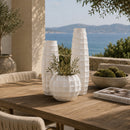Modern European furniture - Glazed Ceramic Outdoor Vases (3) - www.oroatrade.com