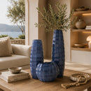 Modern European furniture - Glazed Ceramic Outdoor Vases (3) - www.oroatrade.com