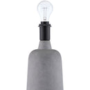 Hospitality furniture - White Cotton Concrete Table Lamp - www.oroatrade.com