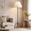Modern European furniture - White Empire Shade Floor Lamp - www.oroatrade.com