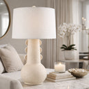 Hospitality furniture - Painted Base Table Lamp - www.oroatrade.com