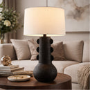 Hospitality furniture - Painted Base Table Lamp - www.oroatrade.com