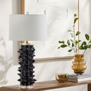 Hospitality furniture - Spike Studded Ceramic Table Lamp - www.oroatrade.com