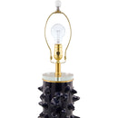 Hospitality furniture - Spike Studded Ceramic Table Lamp - www.oroatrade.com