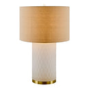 Modern European furniture - Glass Base Accent Table Lamp - www.oroatrade.com