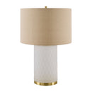 Modern European furniture - Glass Base Accent Table Lamp - www.oroatrade.com