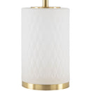 Modern European furniture - Glass Base Accent Table Lamp - www.oroatrade.com