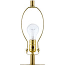 Modern European furniture - Glass Base Accent Table Lamp - www.oroatrade.com