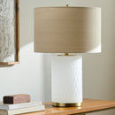 Modern European furniture - Glass Base Accent Table Lamp - www.oroatrade.com