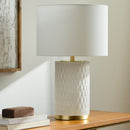 Modern European furniture - Glass Base Accent Table Lamp - www.oroatrade.com