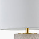 Modern European furniture - Glass Base Accent Table Lamp - www.oroatrade.com