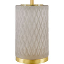 Modern European furniture - Glass Base Accent Table Lamp - www.oroatrade.com