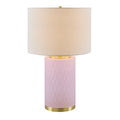 Modern European furniture - Glass Base Accent Table Lamp - www.oroatrade.com