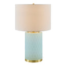 Modern European furniture - Glass Base Accent Table Lamp - www.oroatrade.com